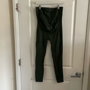 BLANQI Dark Green High-Waisted Leggings